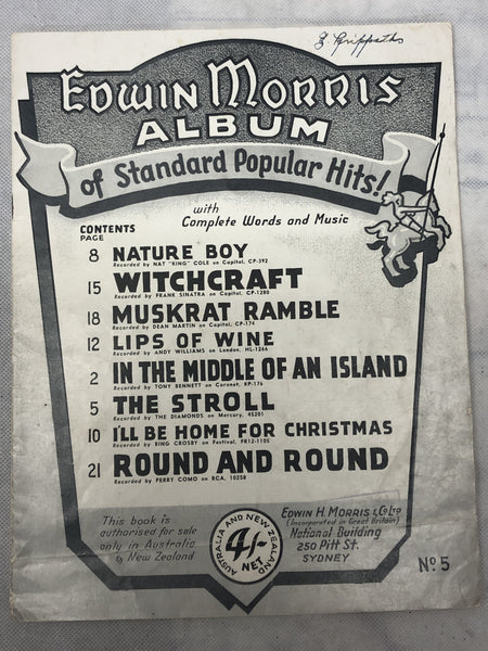Edwin Morris Album of Standard Popular Hits! (Second Hand)