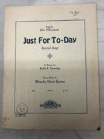 Just For Day To Day (Second Hand)