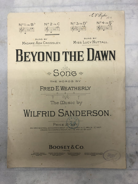 Beyond The Dawn (Second Hand)