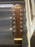 Fender - DG-14S/12NAT Natural 12 String Guitar - Second Hand