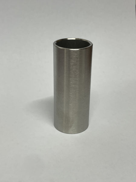 Brushed Steel Guitar Slide - Extra Large