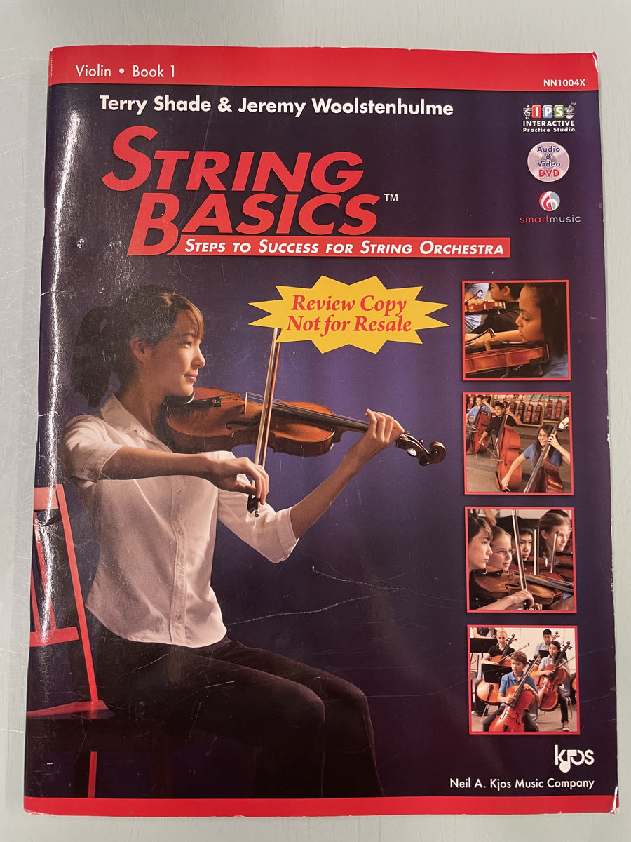 String Basics - Steps to Success for String Orchestra - Violin Book 1 ...