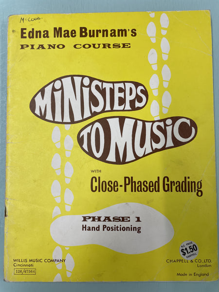 Ministeps to Music Phase 1 (Second Hand)