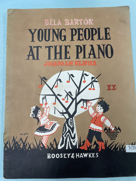 Bartok - Young People at the Piano (Second Hand)