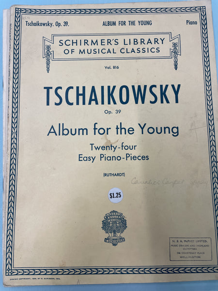 Schirmer Edition - Tschaikowsky Album for the Young (Second Hand)