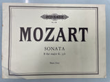 Edition Peters - Mozart Sonata Piano Duet (Second Hand)