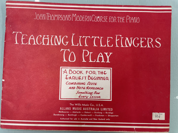Teaching Little Fingers to Play (Second Hand)