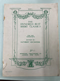 The Hundred Best Short Classics (Second Hand)