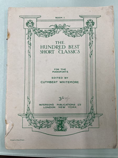 The Hundred Best Short Classics (Second Hand)