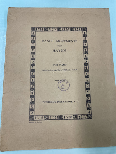 Dance Movements from Haydn for Piano (Second Hand)