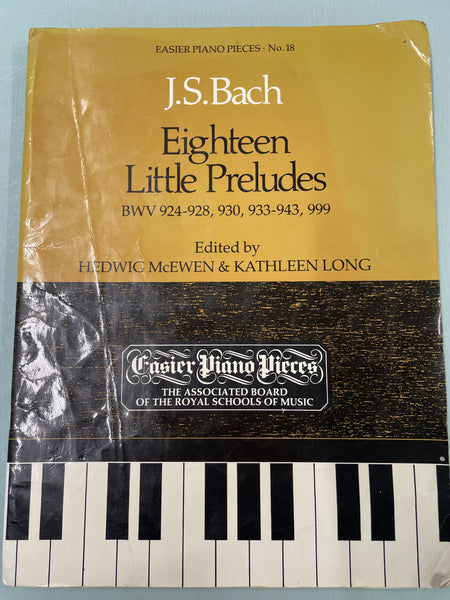 ABRSM - Eighteen Little Preludes (Second Hand)