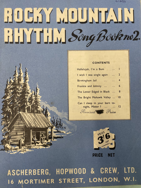 Rocky Mountain Rhythm Songbook No. 2 (Second Hand)