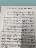 Cast Your Fate to the Wind (Second Hand)