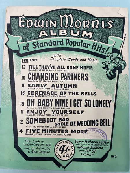 Edwin Morris Album of Standard Popular Hits No.2 (Second Hand)