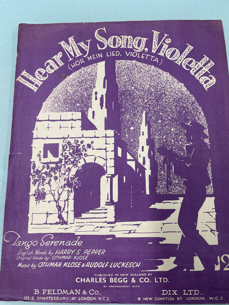 Hear My Song, Violetta (Second Hand)