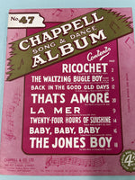 Chappell Song and Dance Album No.47 (Second Hand)