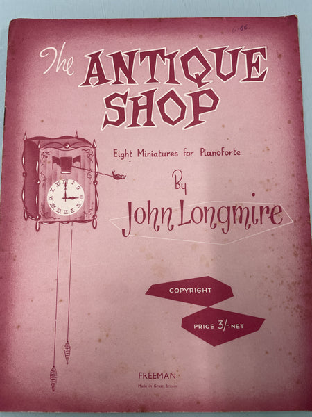 The Antique Shop - 8 Miniatures for Pianoforte (Second Hand)