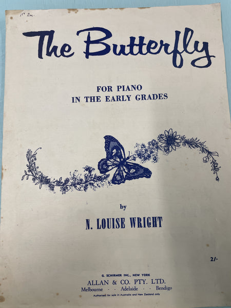 The Butterfly - For Piano in the Early Grades (Second Hand)