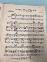 The Place Where I Worship (Second Hand)