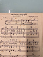 Poor Whip-Poor-Will (Second Hand)