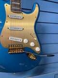 Fender Squier - 40th Anniversary Stratocaster Gold Edition - Lake Placid Blue