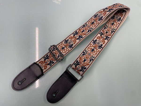 Best Guitars - Jacquard Strap - Sienna Heart