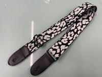 Best Guitars - Jacquard Strap - Inky White