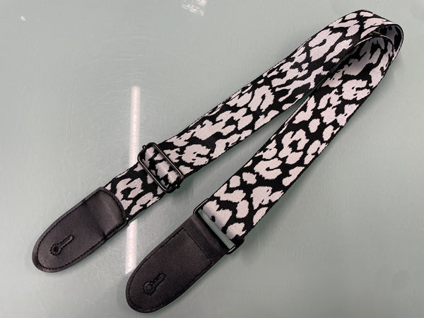 Best Guitars - Jacquard Strap - Inky White