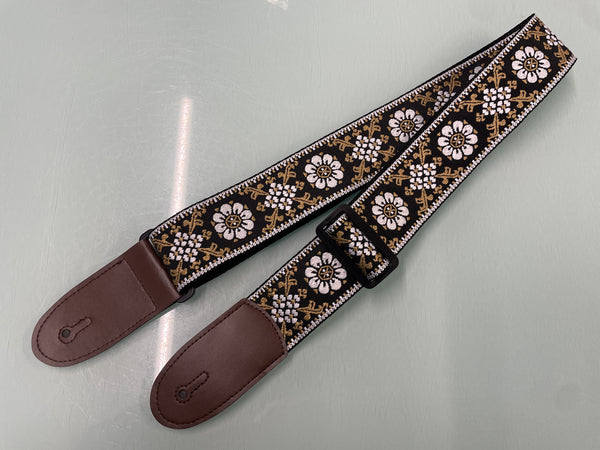 Best Guitars - Jacquard Strap - Lion Flower