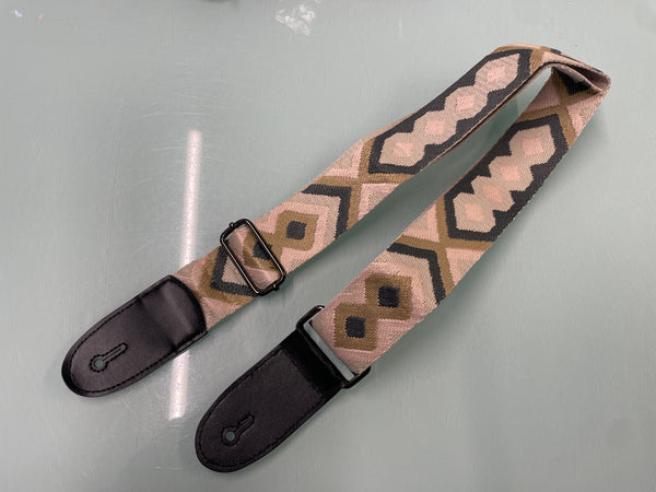 Best Guitars - Jacquard Strap - Kaleidoscope Pink