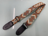 Best Guitars - Jacquard Strap - Kaleidoscope Brown