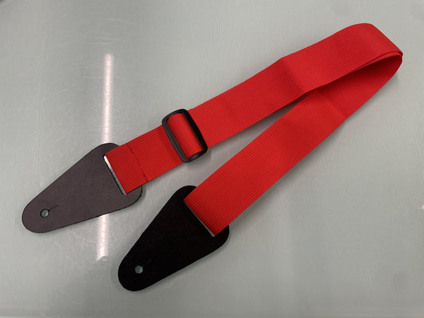 Best Guitars - Nylon Strap with Leather End - Whero