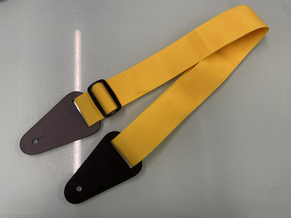 Best Guitars - Nylon Strap with Leather End - Kowhai