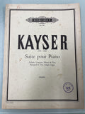 Hinrichsen - Kayser Suite pour Piano - Second Hand