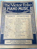 The Victor Folio Piano Music - Thirty Overtures - Second Hand