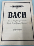 Hinrichsen - Bach Little Organ Fugue in G Minor for Two Pianos - Second Hand