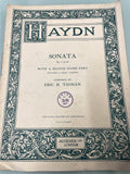 Haydn - Sonata No.7 in D for Two Pianos - Second Hand