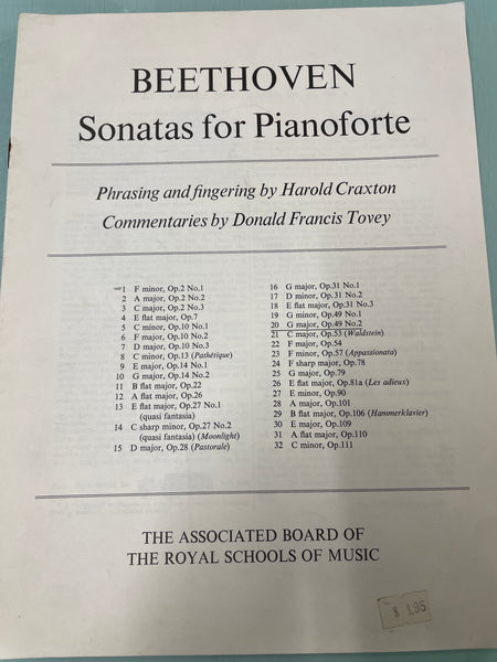 ABRSM - Beethoven Sonata in G Major Op.49 No.2 - Second Hand