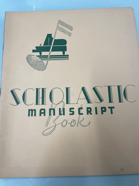 Scholastic Manuscript (Unused) - Second Hand