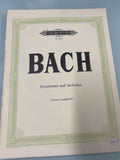 Peters Edition - Bach Inventionen und Sinfonien (Urtext) - Second Hand