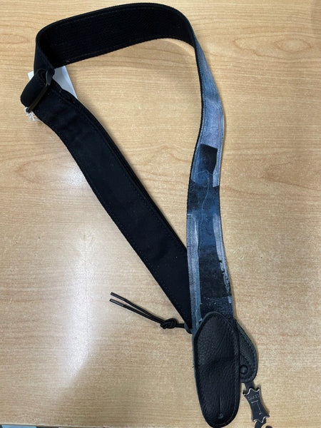 LM Guitar Strap 2.5" - Blue Cross