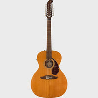 Fender - California Villager 12-String Acoustic-Electric Guitar Aged Natural