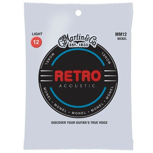 Martin - Retro Acoustic Guitar Strings Nickel - 12/54