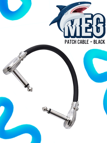 MEG - Patch Cable Black 15cm