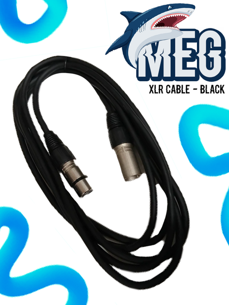 MEG - XLR Cable - 10m Black