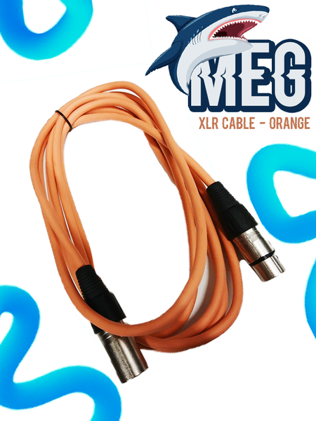 MEG - XLR Cable - 3m Orange