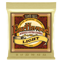 Ernie Ball - Earthwood Acoustic Guitar Strings 80/20 Bronze - Light 11/52