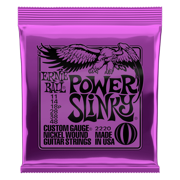 Ernie Ball - Power Slinky Electric Guitar Strings - 11/48