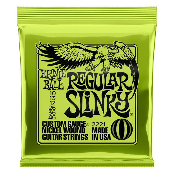 Ernie Ball - Regular Slinky Electric Guitar Strings - 10-46