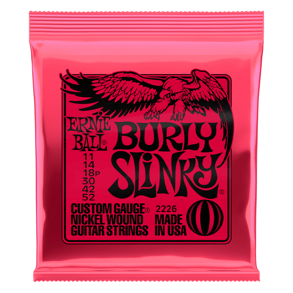 Ernie Ball - Burly Slinky Electric Guitar Strings - 11-52